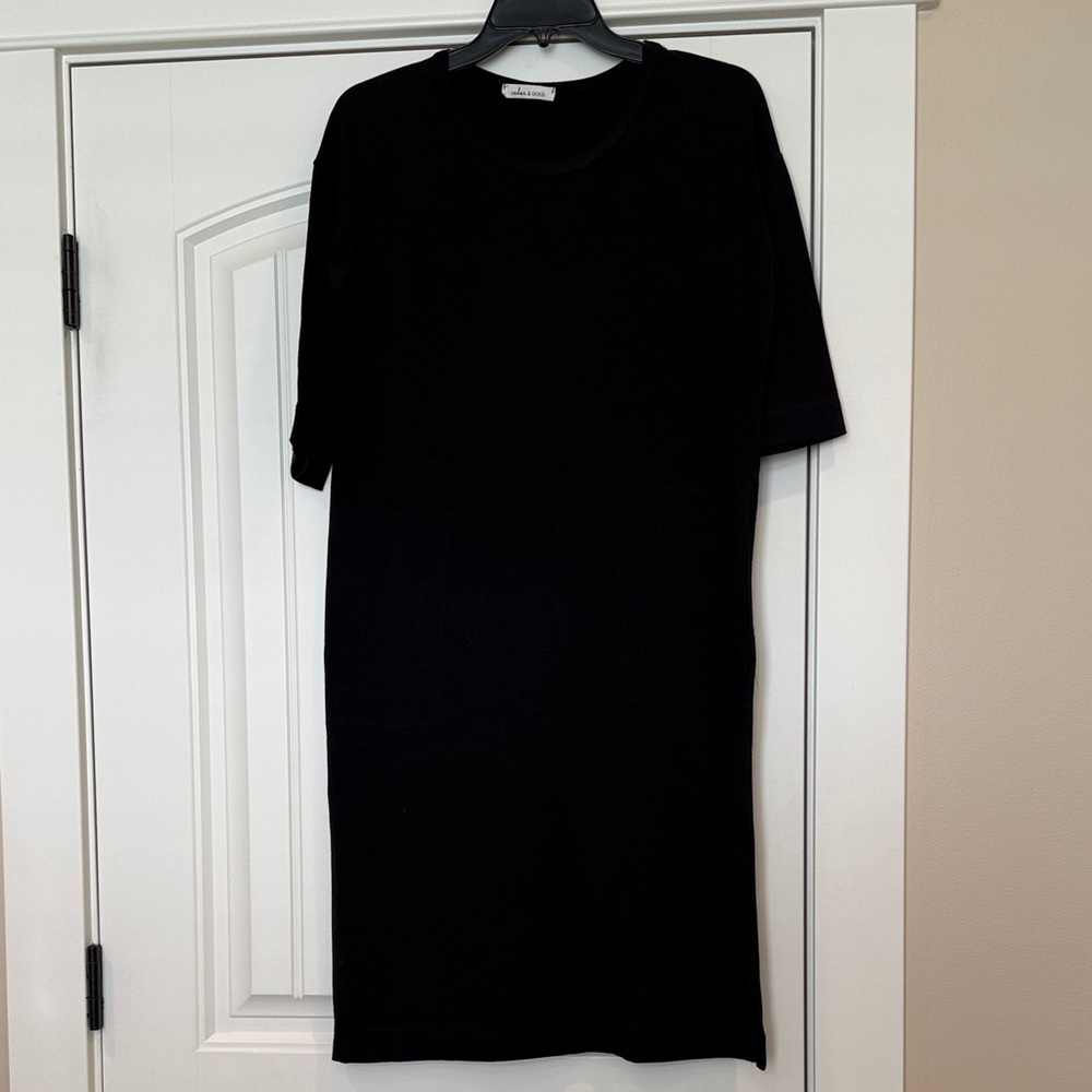 Black T-Shirt Dress